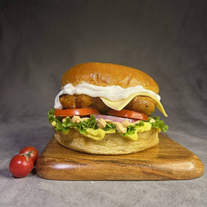 Grill Shrill Thigh Chicken Burger