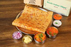 Butter Onion Rava Masala Dosa