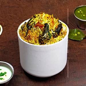 Lal Mirch Makai Palak Ki Biryani