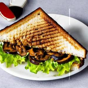 Mushroom Grilled Sandwich
