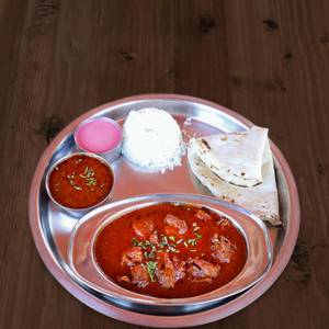 Mutton Kassa Thali
