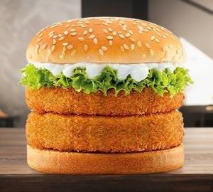 Double Veg Classic Burger