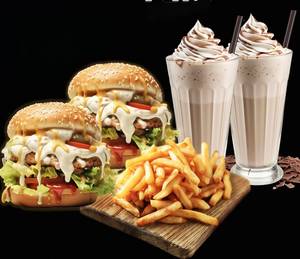 Burger & Shake Combo