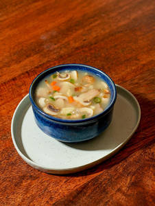 Spinch And Mushroom Soup