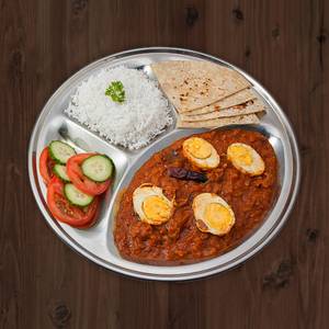Egg Masala Thali