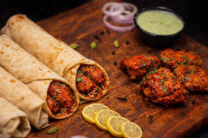 Chicken Tikka Roomali Roll