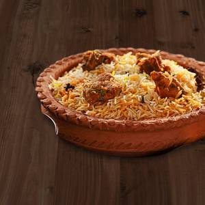 Chicken Hyderabadi Biryani With Gravy Chicken