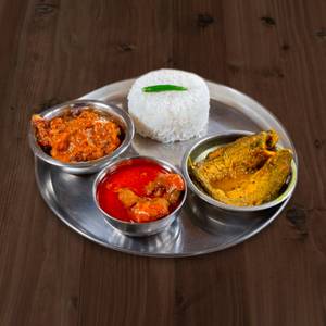 Chicken Curry Meal Thali