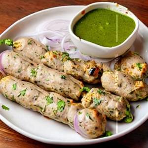 Chicken Seekh Malai Kabab
