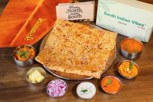 Butter Mysore Rava Onion Masala Dosa