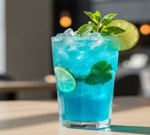 Blue Lagoon Mojito