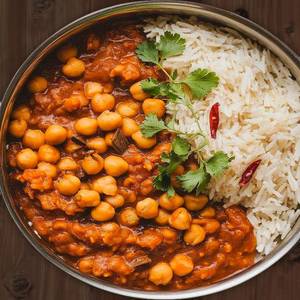 Chole+Rice Combo