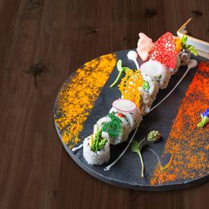 Asparagus Tempura Sushi