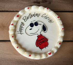 Customize Red Velvet Cartoon Cake