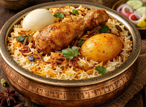*kolkata Chicken Dum Biryani*