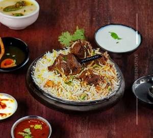 Mutton Ghee Roast Biryani