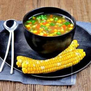 Vegetable Sweet Corn Soup