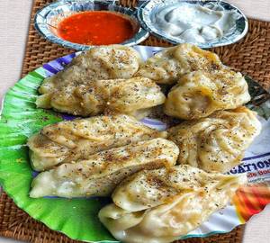 Paneer Momos fried