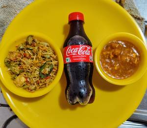 Biryani Combo Veg [Biryani Mini+Manchurian Mini+Soft Drink]