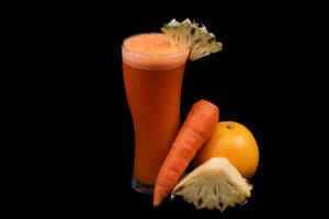 Vitamin boom (carrot, pineapple, orange)