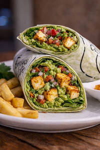 Avocado Paneer Wrap