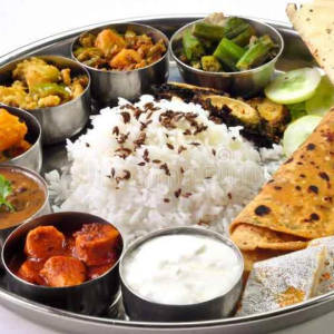Paneer thali