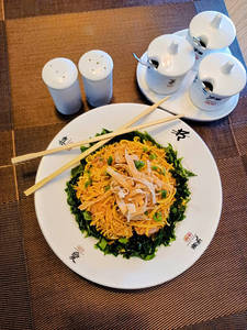 Veg Rice & Noodles Triple Szechuan Style