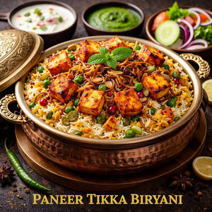 *special Paneer Tikka Biryani*