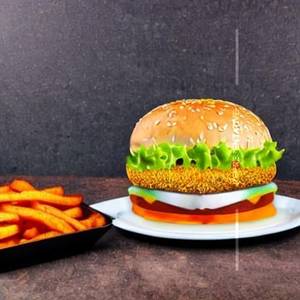 VEG CHEESE BURGER
