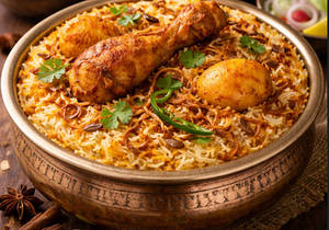 *karachi Chicken Dum  Biryani*