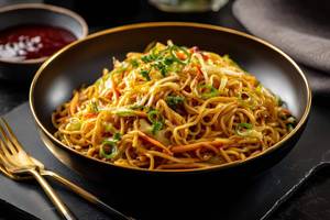 Veg Hakka Noodles