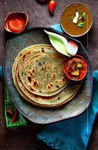 Mirchi Lachhedar Paratha