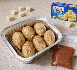 Cheese Fried Momos [6 Pieces]