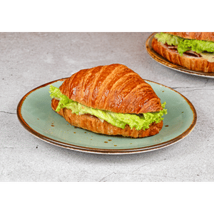 Parma ham, parmesan cheese and lettuce