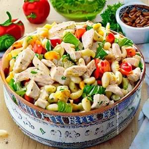 Macroni Salad Chicken