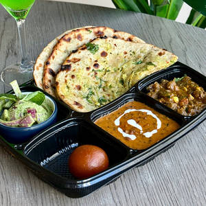 Delhi Special Tandoori Paratha Thali