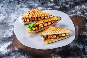 Paneer Tikka Croissant Sandwich