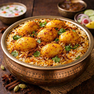 *egg Dum Biryani*