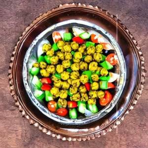 Chickpeas Chaat Salad