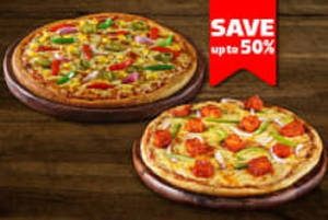Comboo[Farmhouse Pizza+Spicy Panner Pizza]7Inch