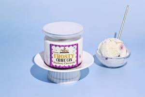 Blueberry Cheese Ice Cream Can