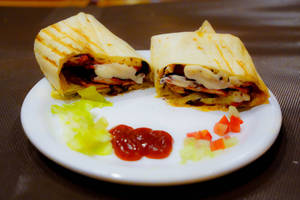 Chicken Cheese Shawarma