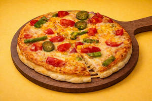 Jain Cheese Burst Pizza