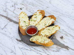 Cheese Garlic Bread (6 Pcs)