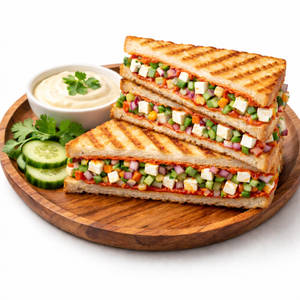 Pizza Paneer Sandwich