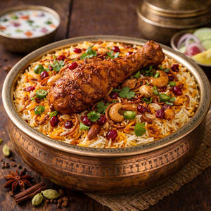 *kashmiri Murgh Biryani*