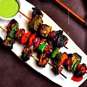 Achari Mushroom Tikka