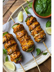 Cheesy Mushroom Tikka