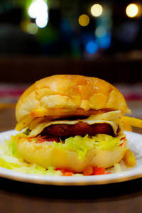 Chicken Teriyaki Burger