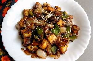 Paneer chilli dry fry
